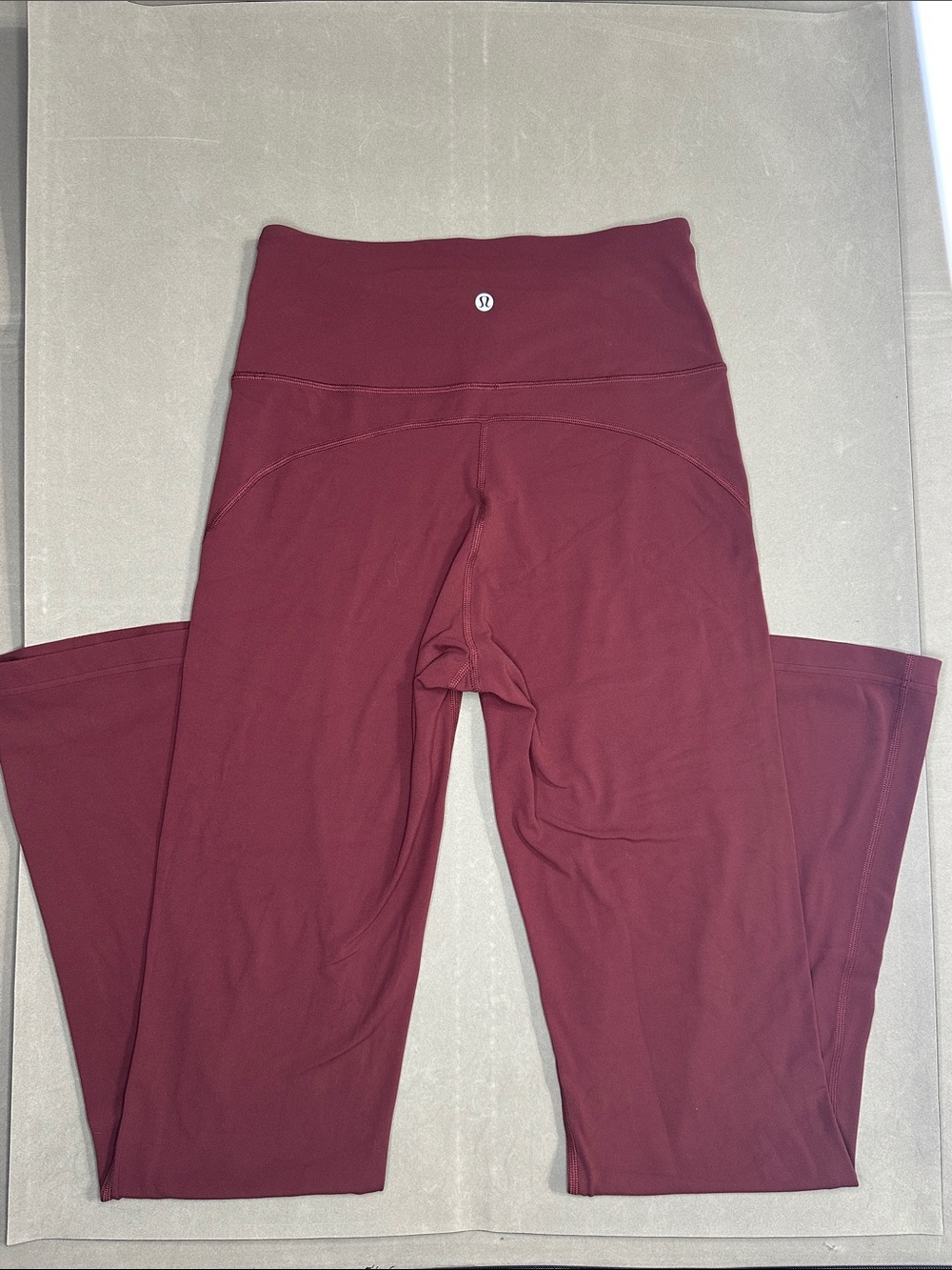 Lululemon Flare High rise align Maroon Leggings - 8
